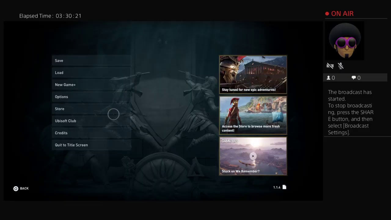 Idocrase1978's Live PS4 - The Final Act!