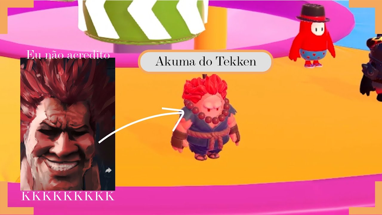 O Akuma do Tekken Apareceu - FallGuys - Ep.02