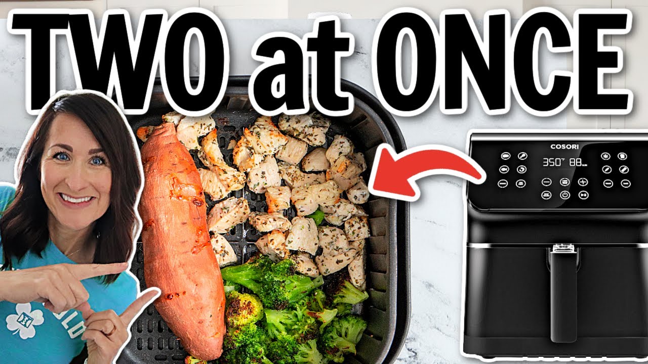 Air Fry TWO Different Foods At the SAME TIME - 8 Hacks to Make it Happen