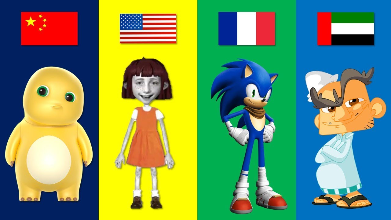 Cartoons From Different Countries | Pt.39