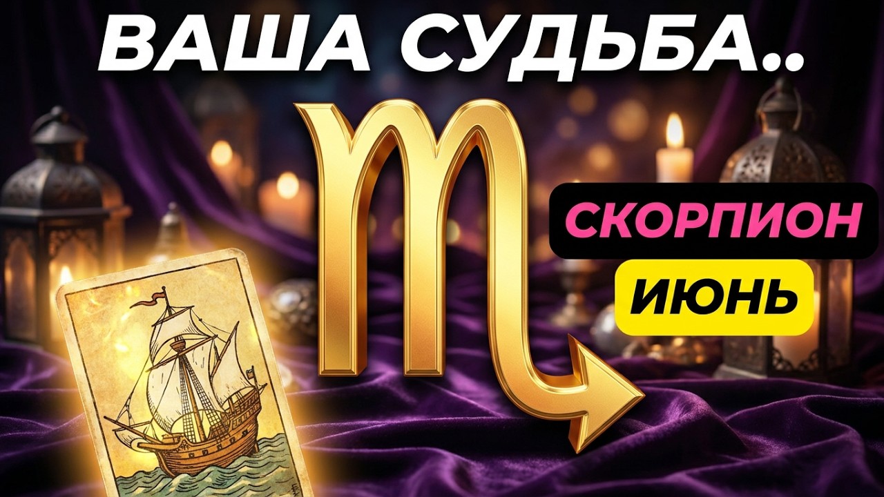 Скорпион♏Главное Событие Вашего Июня..Что приготовила Судьба⁉️Цыганский Пасьянс🧿Tar&ograve; Ispirazione 