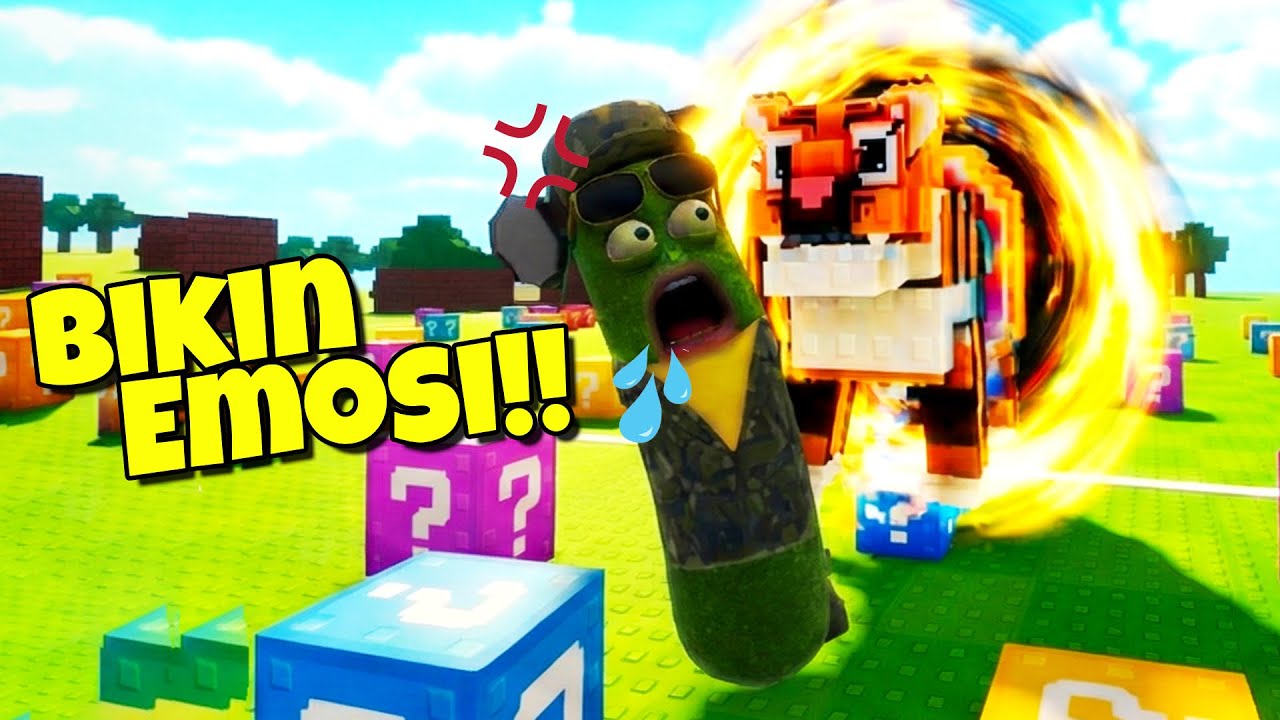 Jangan Main Game Ini Kalau Ga Mau Emosi! Isinya Drama Semua Di Break a Lucky Block Roblox