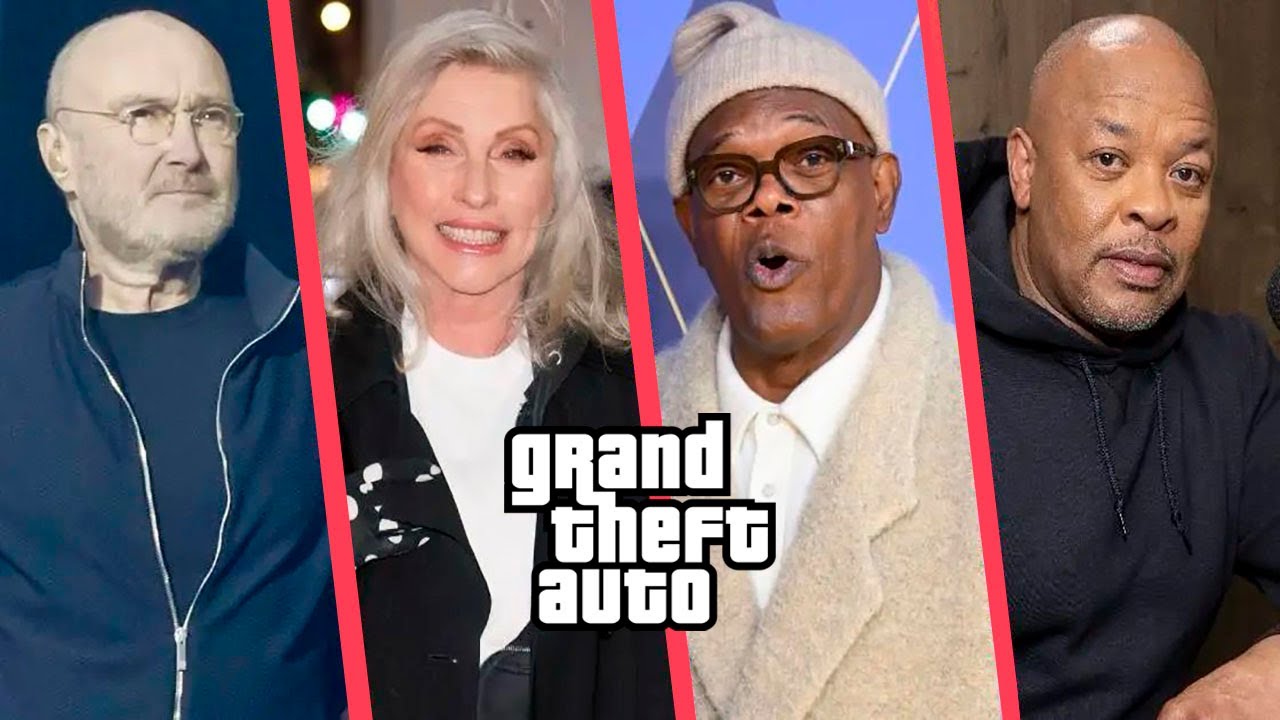 50 Famosos en la Saga GTA
