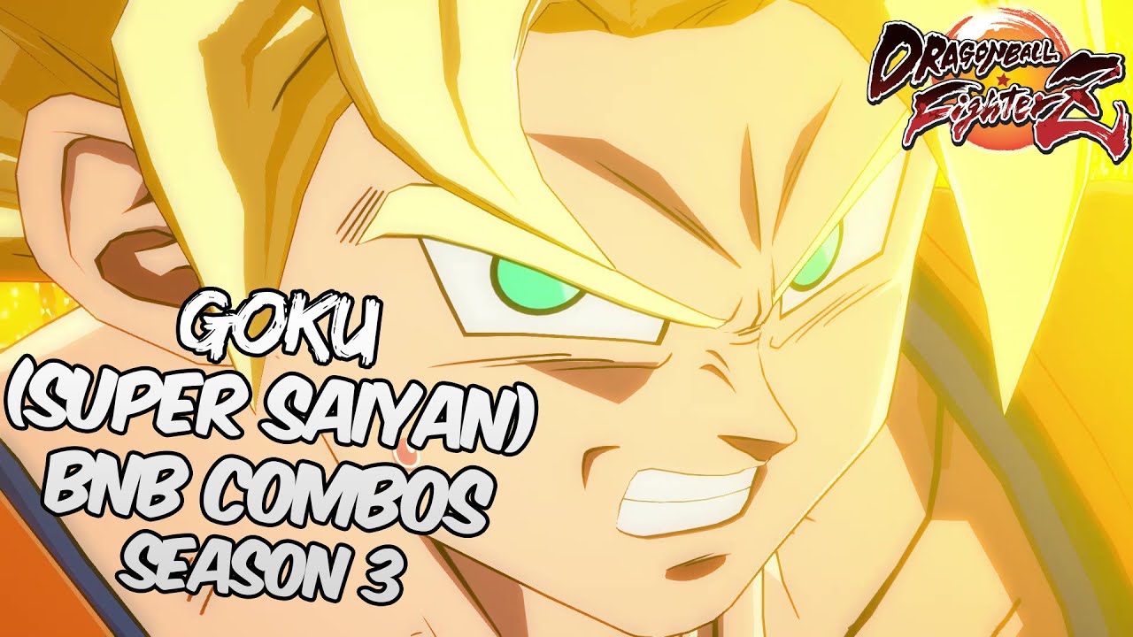 [OUTDATED] DBFZ 1.24 Goku (Super Saiyan) BnB / Advanced Combos | DRAGON BALL FighterZ