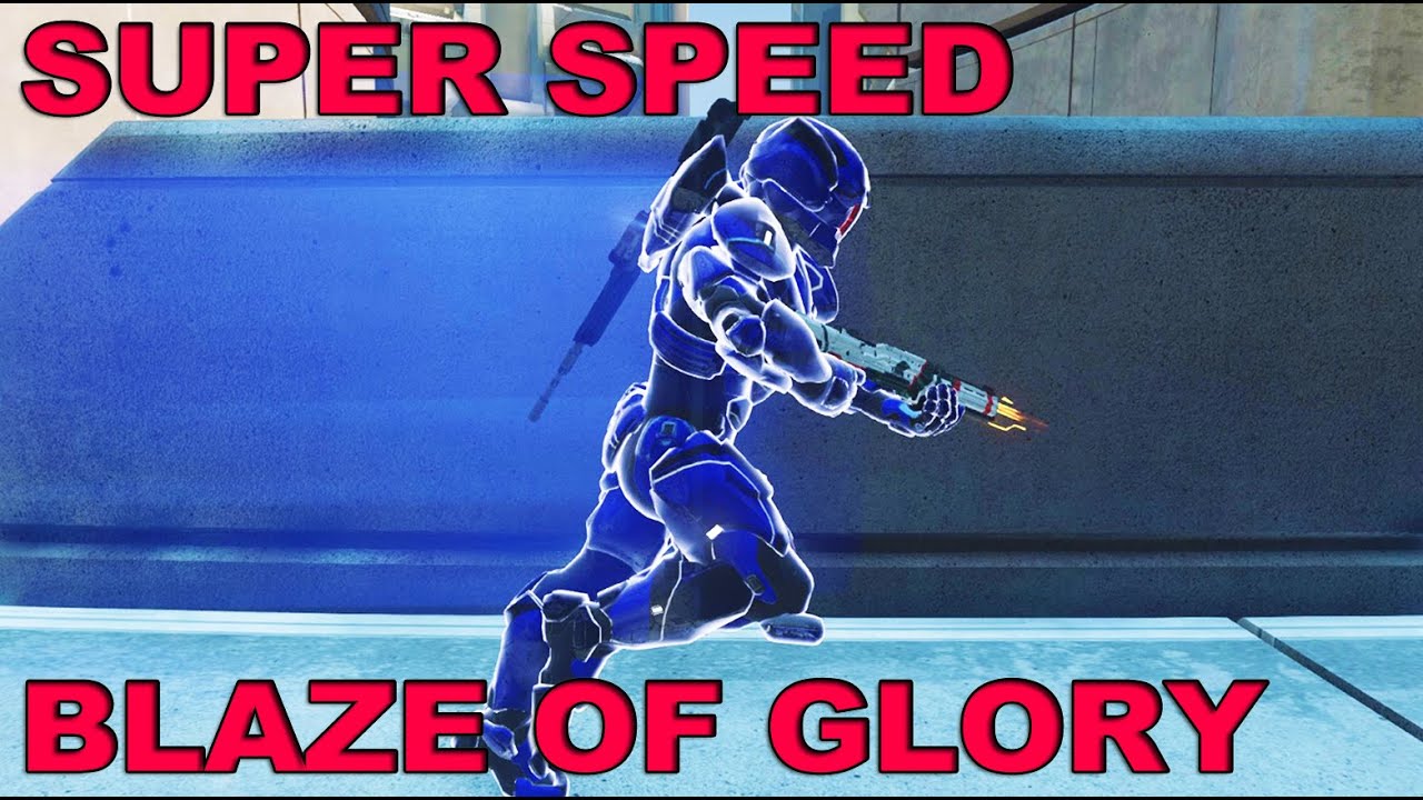 'Blaze Of Glory' Speed Buff - Clip Showcase - Halo 5 Guardians