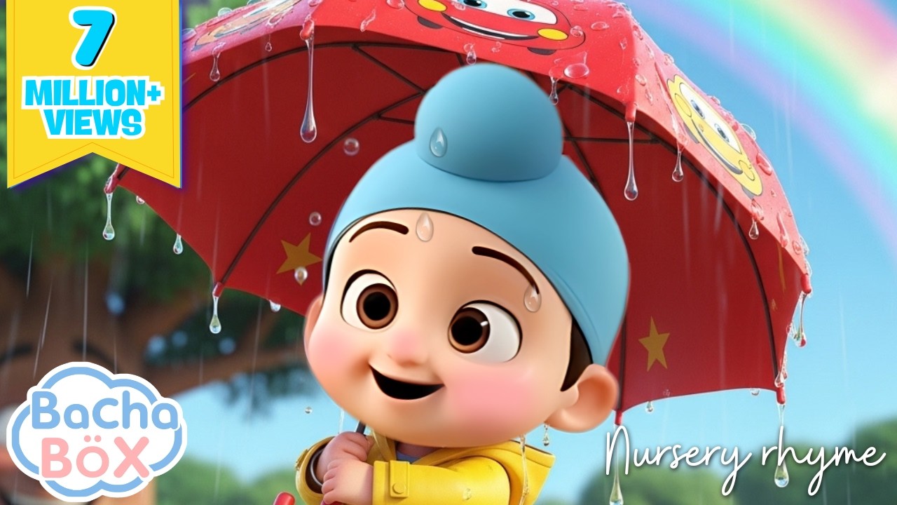 &ldquo;Meeh Aa Gya Balle Balle ☔ | Rainy day Song | Monsoon special |Best Punjabi Kids Fun song | Bachabox