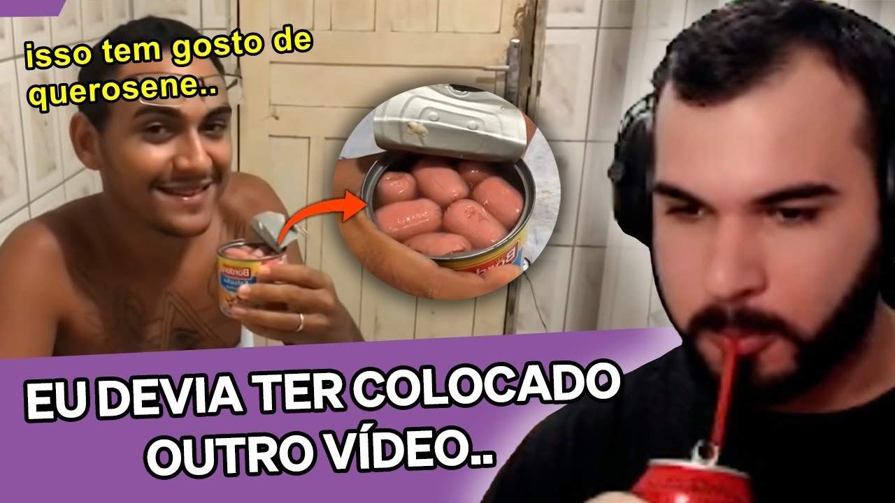 ALMOCEI ASSISTINDO O JUAO PAULO PROVANDO COMIDAS RUINS (me arrependi?) | Cortes do Francisco