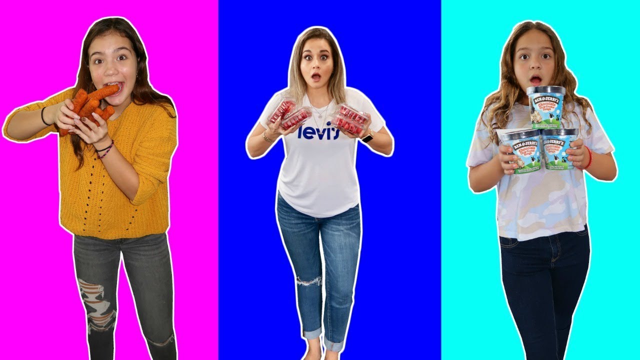 LAST TO FINISH EATING THEIR FOOD WINS $100.00 |  SISTER FOREVER