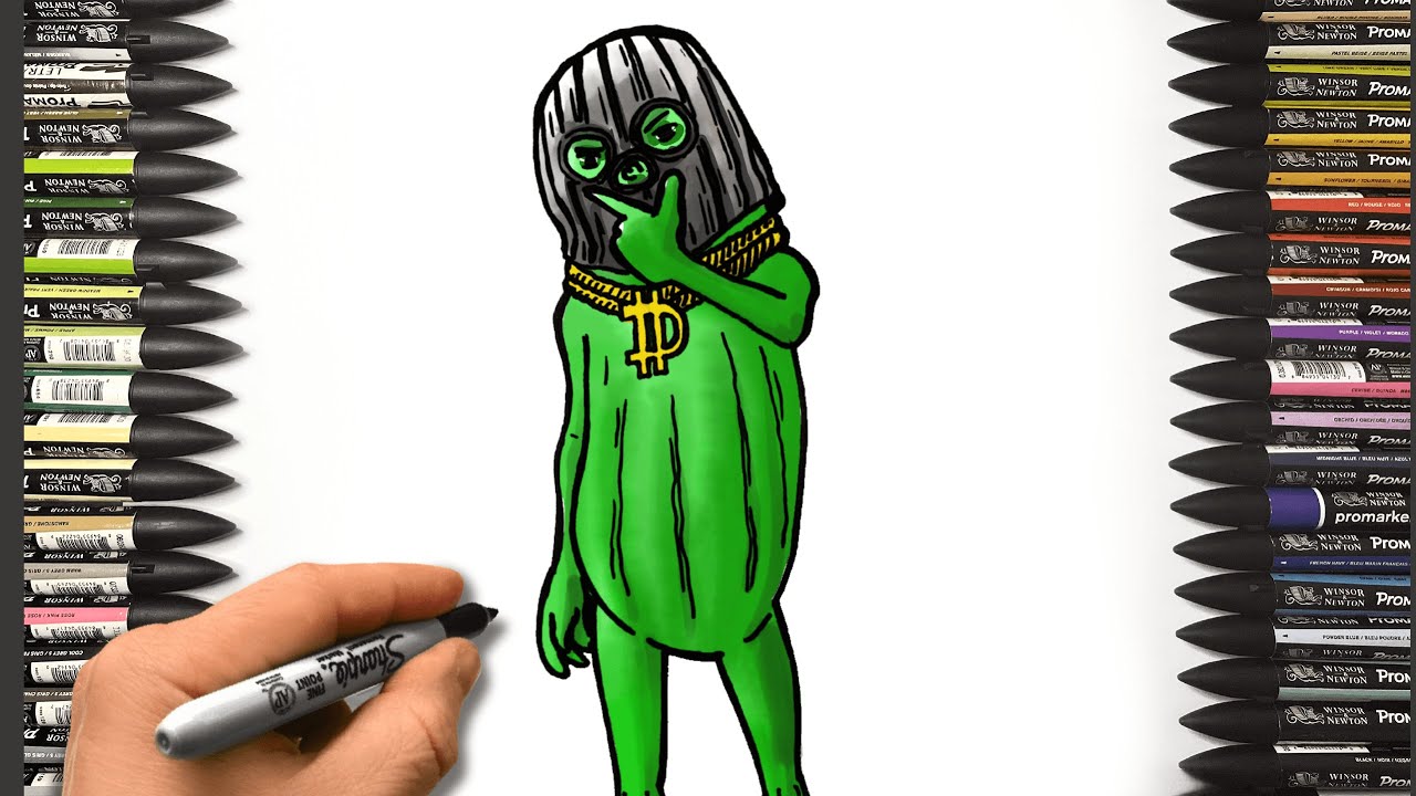 Как рисовать большого укропа | Fortnite Lawless | Урок рисования #drawing #dill #bigdill