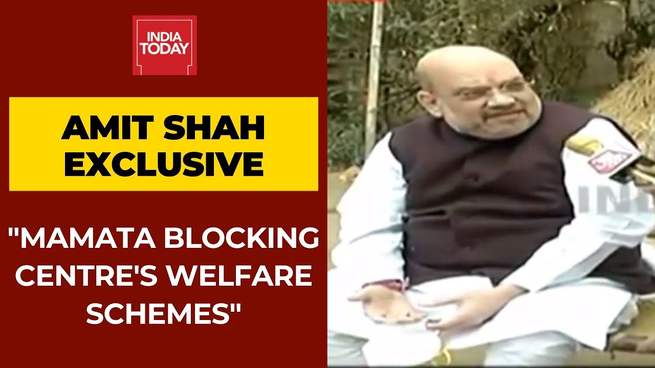 Amit Shah Exclusive: Says Mamata Banerjee Blocking Centre's Welfare Schemes In West Bengal