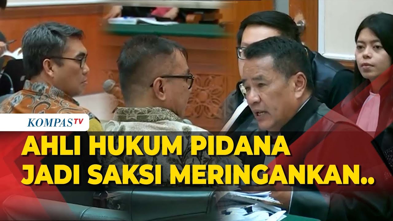 [FULL] Hotman Paris Tanyakan Hal Ini ke Saksi Ahli Hukum Pidana di Sidang Teddy Minahasa