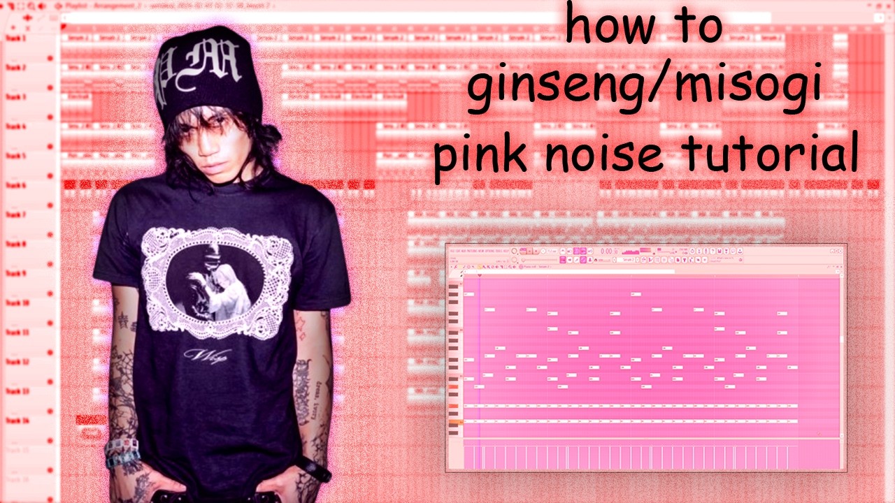 how to : ginseng/misogi (pink noise) type beat