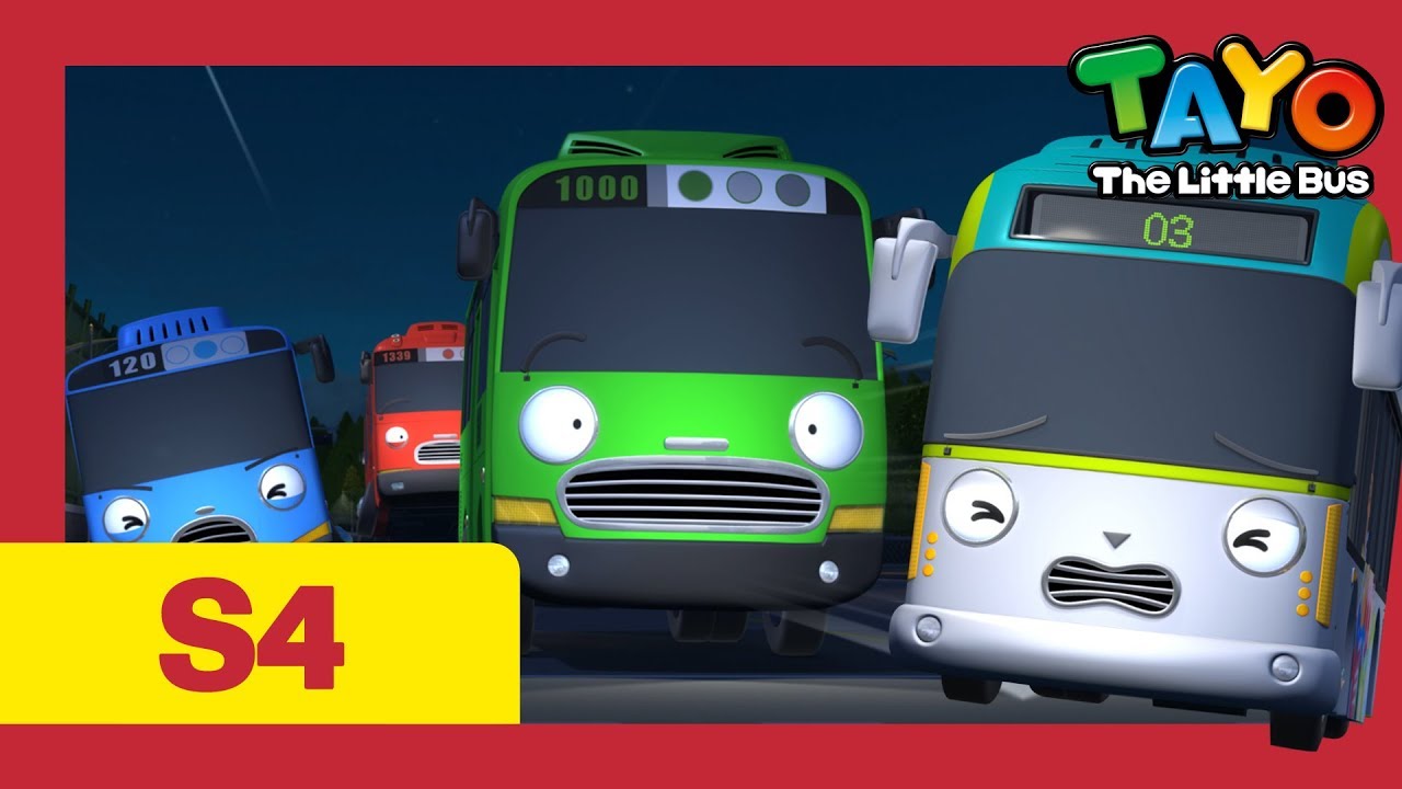 Tayo Español la Serie 4 l #22 Incidente del fantasma de la montaña l Tayo el pequeño Autobús