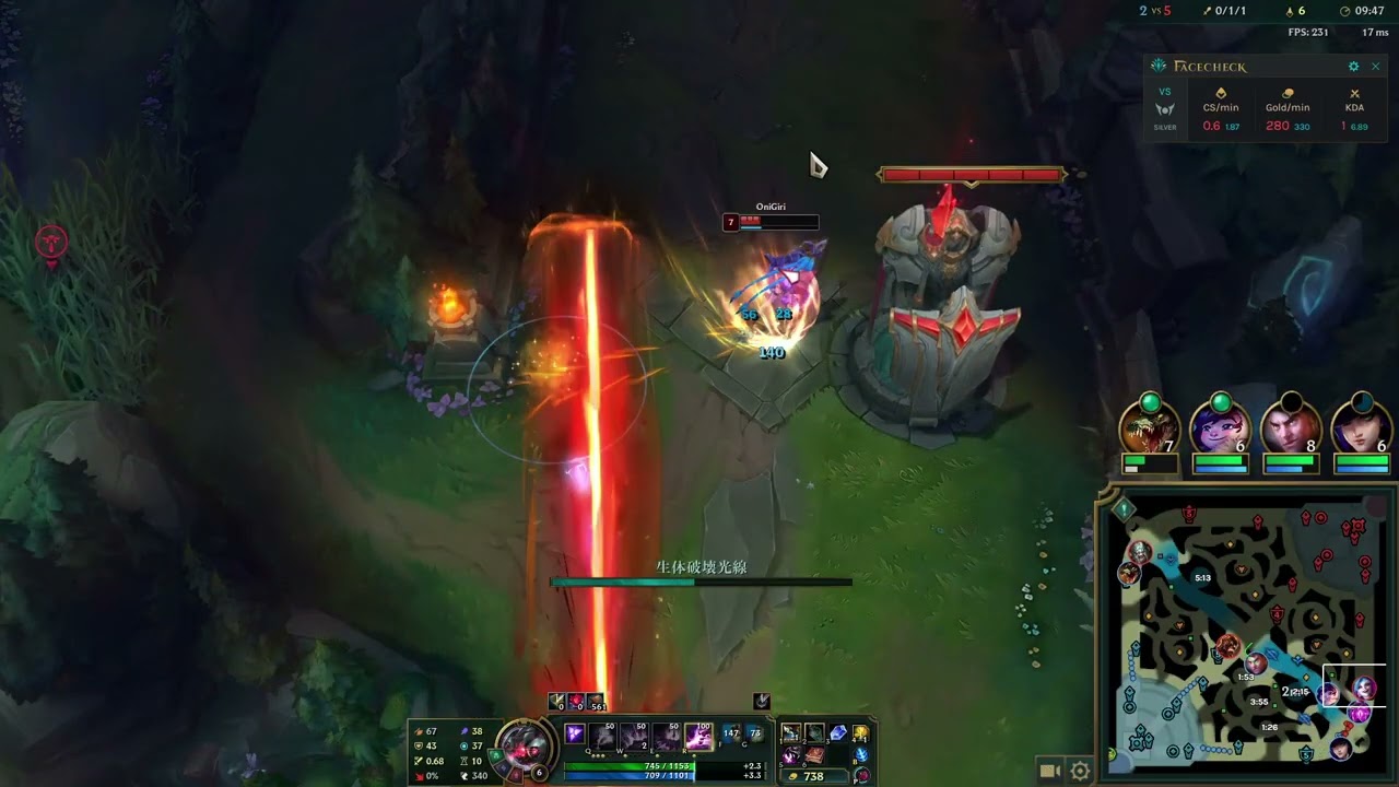 Checkout my League of Legends gameplay recorded with Insights.gg