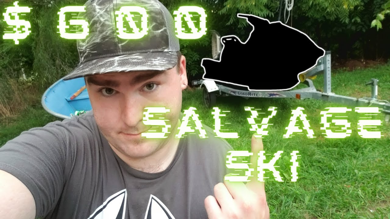 I bought a $600 salvage jet ski!