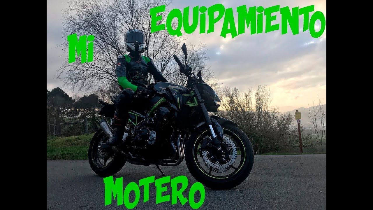 MI EQUIPAMIENTO MOTERO