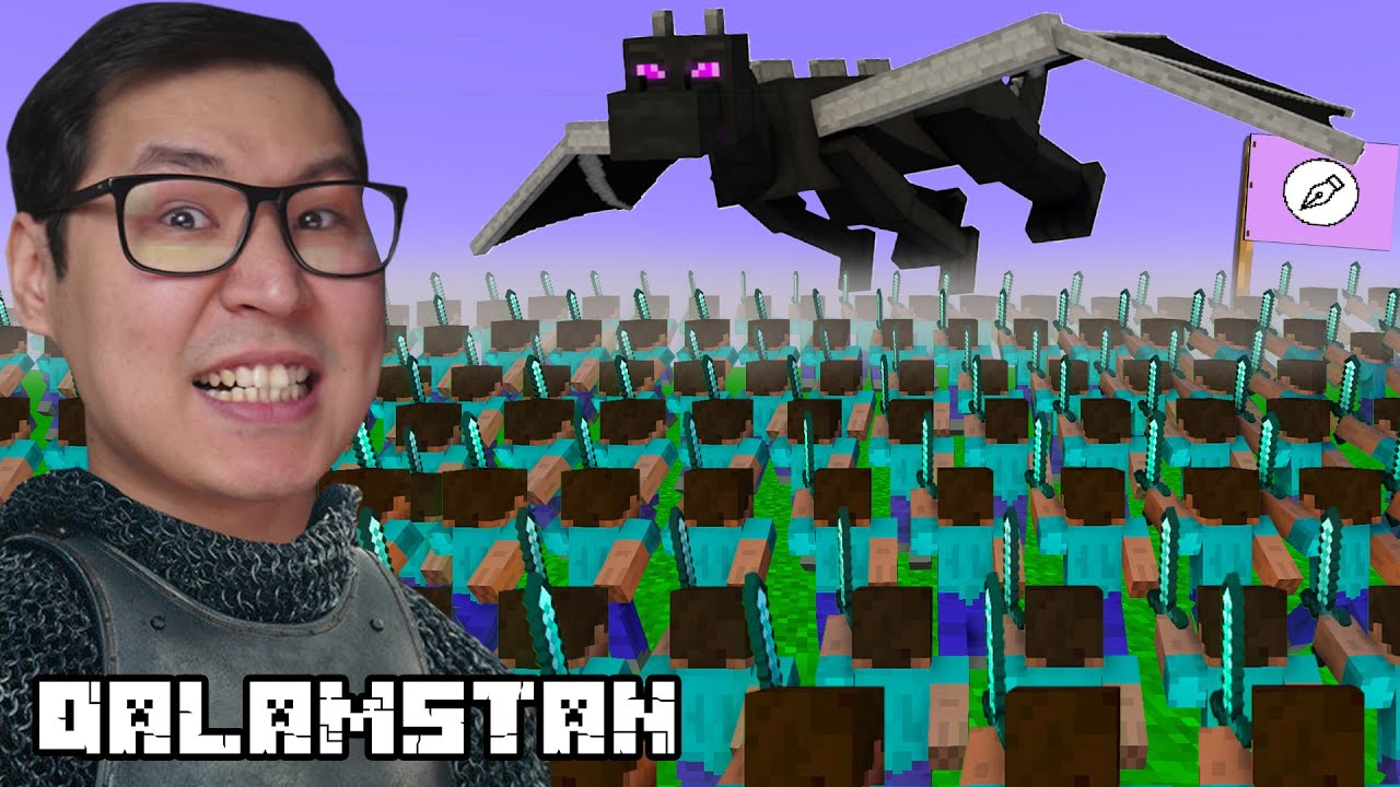 100 ОЙЫНШЫ ДРАКОНҒА ҚАРСЫ - ҚАЛАМСТАН - 6 бөлім ✅