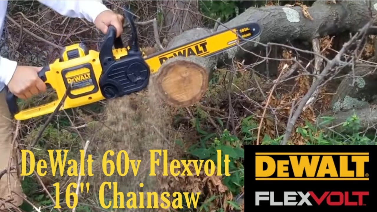 DEWALT DCCS670X1 FLEXVOLT 60V MAX Brushless Chainsaw Review