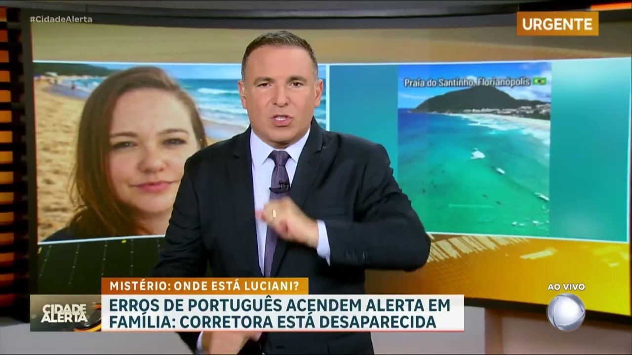 Corretora de imóveis desaparece em SC: família desconfia por erros gramaticais em mensagens
