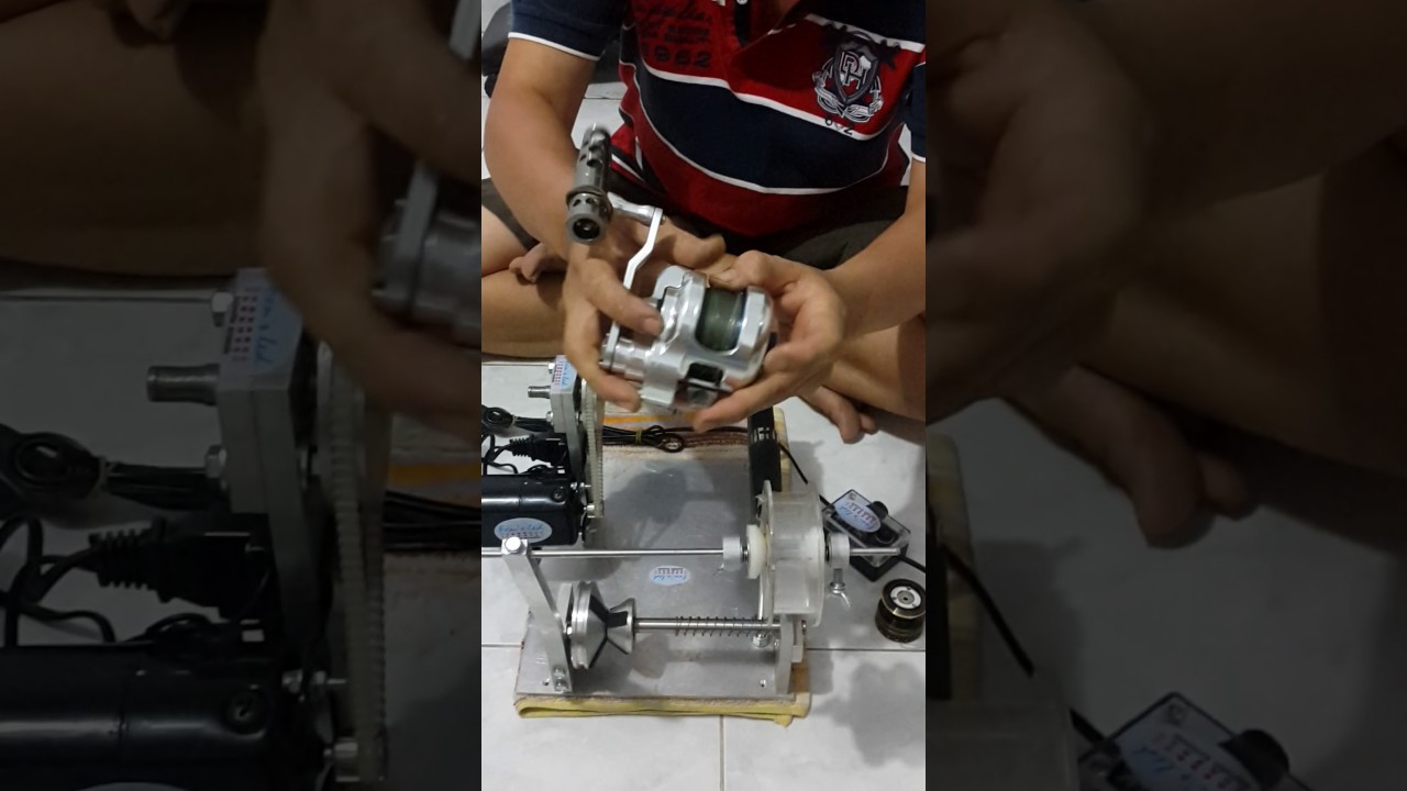Line winder ( mesin gulung benang )  spinning + Overhead handle.kanan