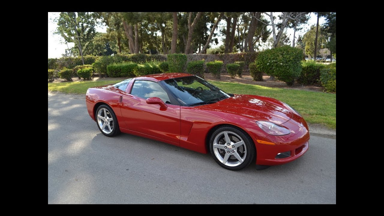 SOLD 2005 Chevrolet Corvette Coupe Precision Red for sale by Corvette Mike Anaheim, CA 92807