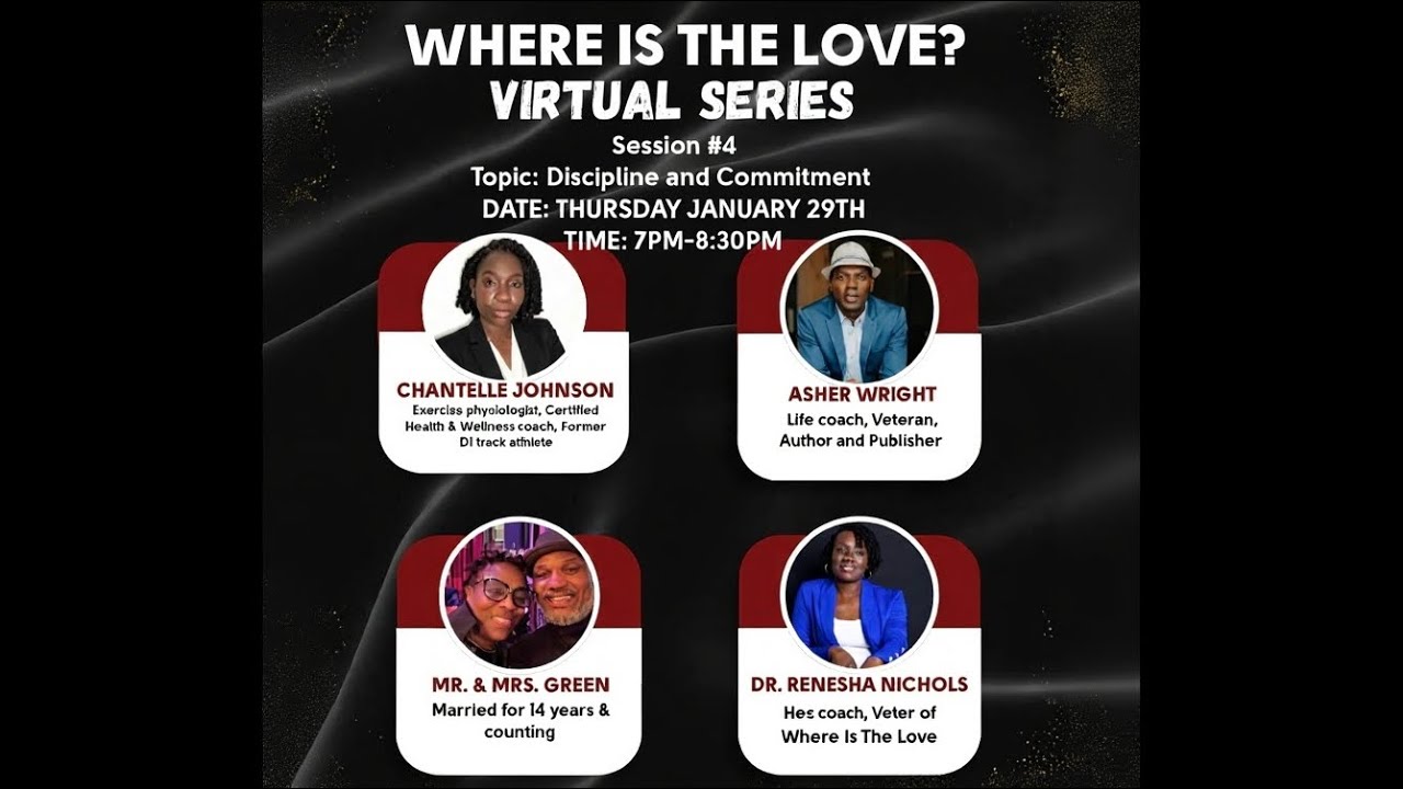 Where Is the Love? Session 4: Commitment Takes Discipline