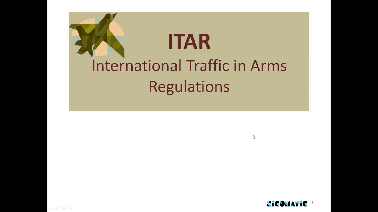 Understanding ITAR