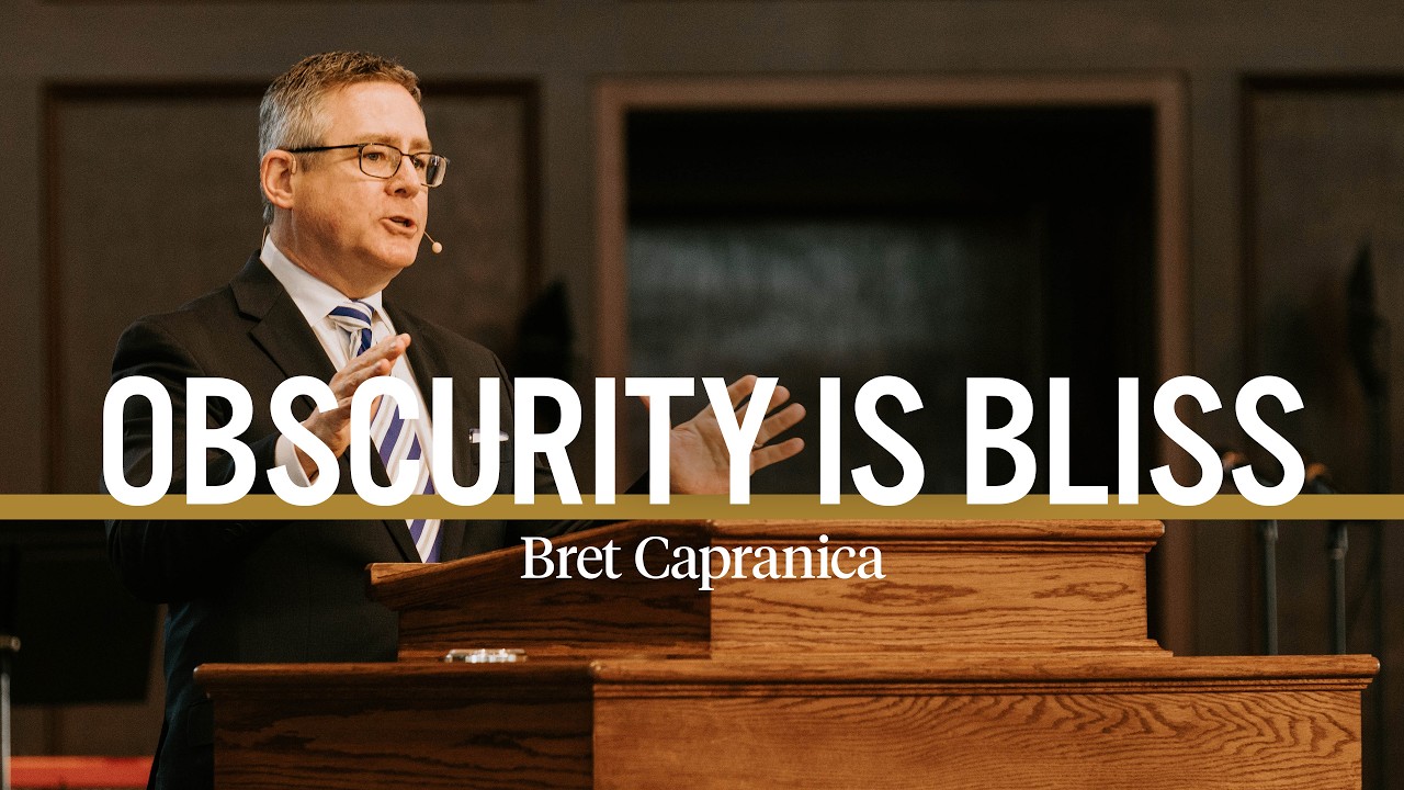 Obscurity Is Bliss | Bret Capranica