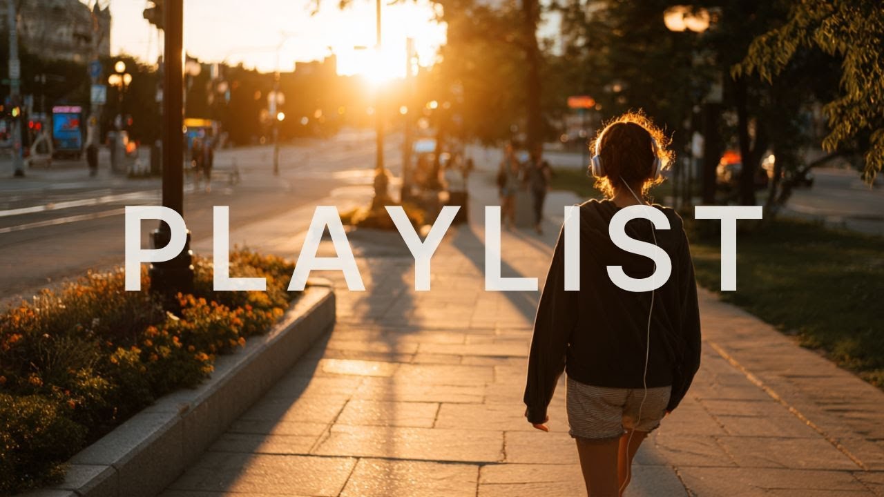 [Playlist] 🌇 GOLDEN MODE — glow hour walks | evening city pop for the way home