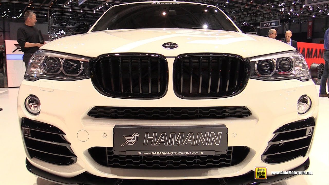 2016 BMW X4 xDrive 35d Hamann - Exterior Walkaround - 2016 Geneva Motor Show