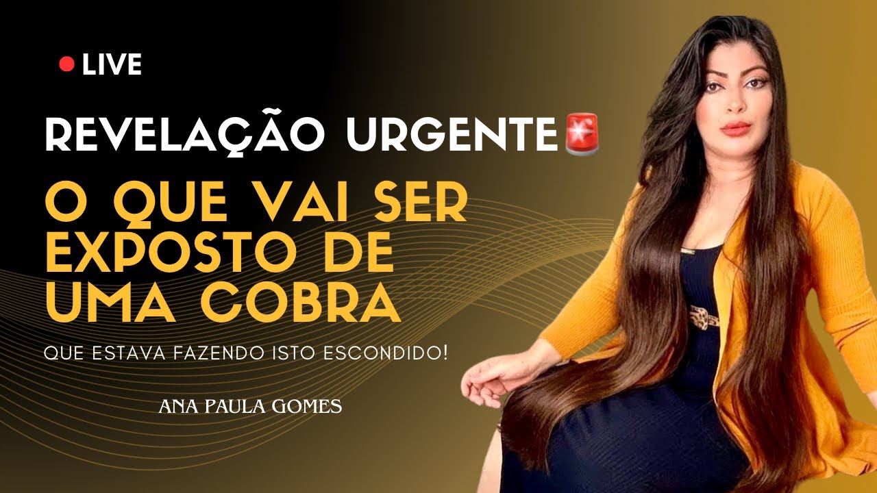 REVELAÇÃO 🚨 O que vai ser EXPOSTO de uma COBRA que estava fazendo isto ESCONDIDO há tempos