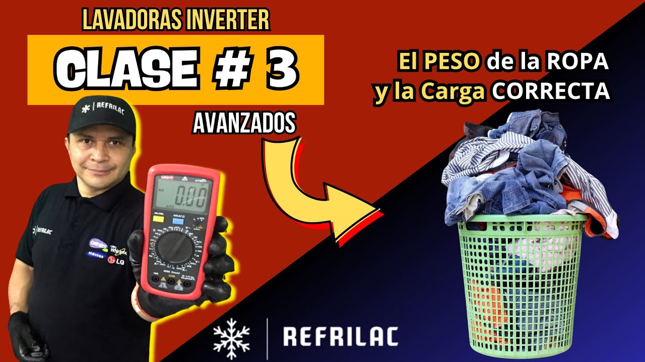 👕 PESO de la ROPA: Cómo CALCULAR la Carga Correcta en tu Lavadora (Clase 3) GRATIS