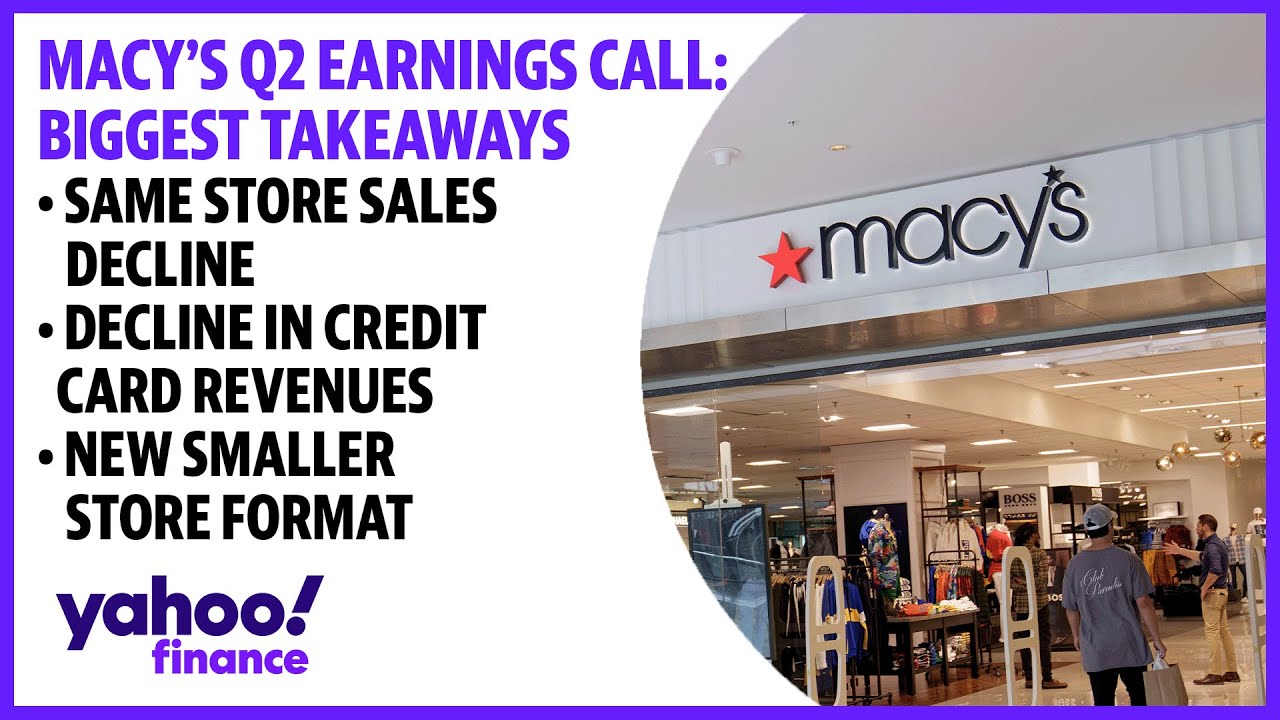 Macy's Q2 earnings biggest takeaways