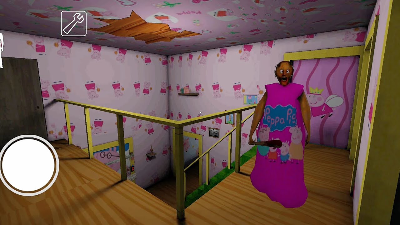 PEPPA PIG GRANNY SPIDER DOOR ESCAPE 