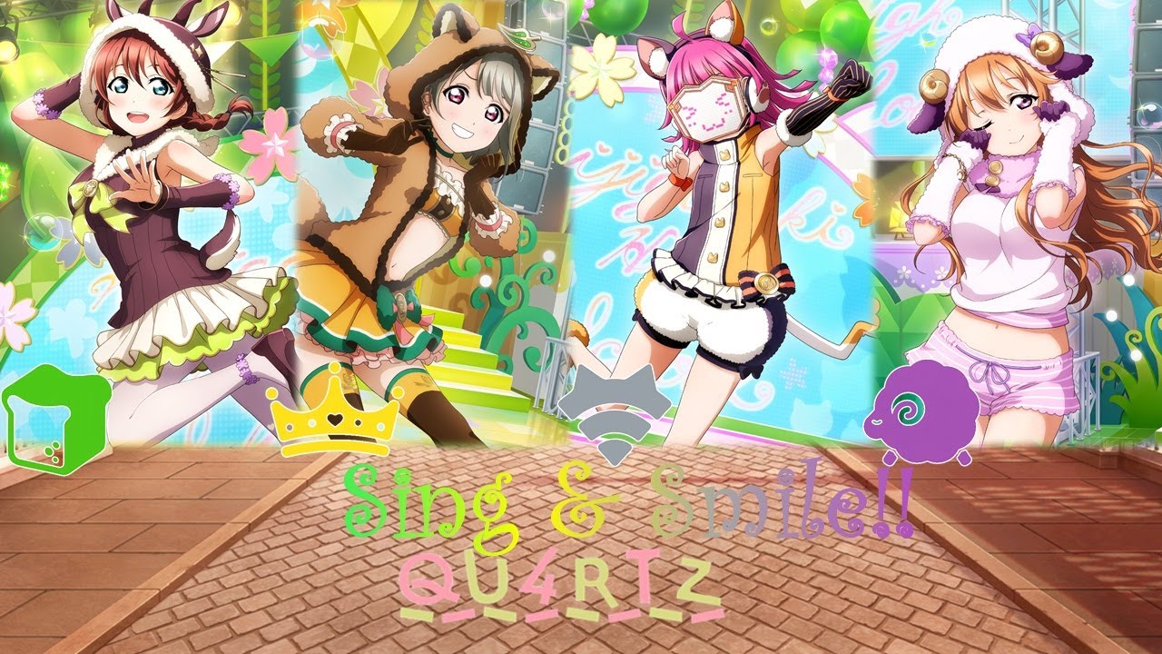 Sing & Smile - Color Coded + Lyrics【ROM/ENG/ESP】 - QU4RTZ