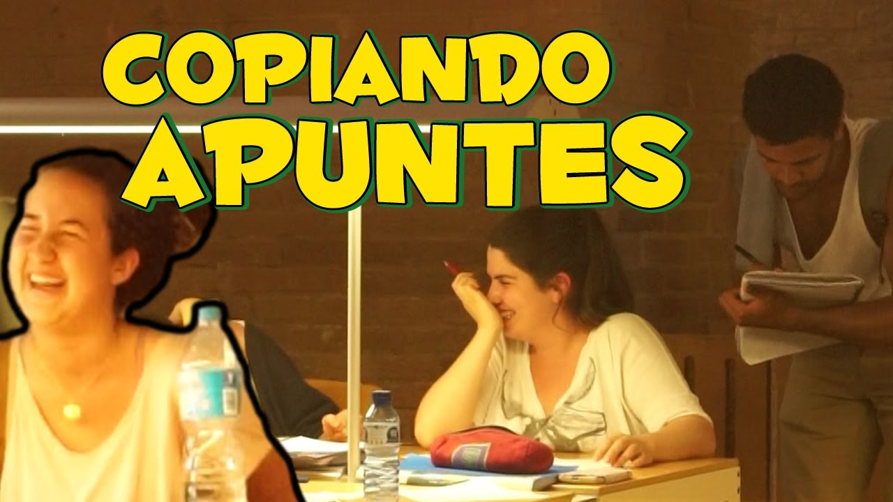 COPIANDO LOS APUNTES DE LA GENTE EN LA BIBLIOTECA!!✍😀