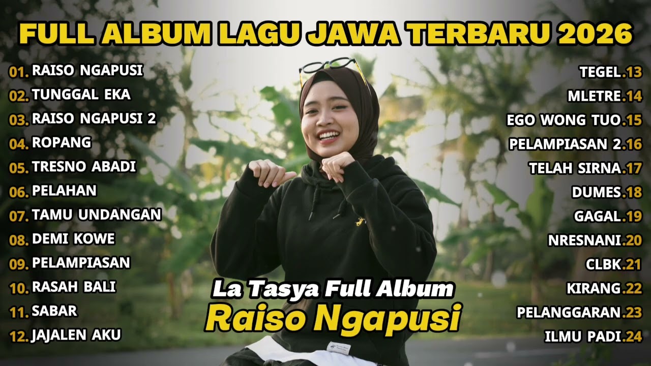 FULL ALBUM RAISO NGAPUSI - LA TASYA FULL ALBUM - PLAYLIST LAGU JAWA TERPOPULER 2026