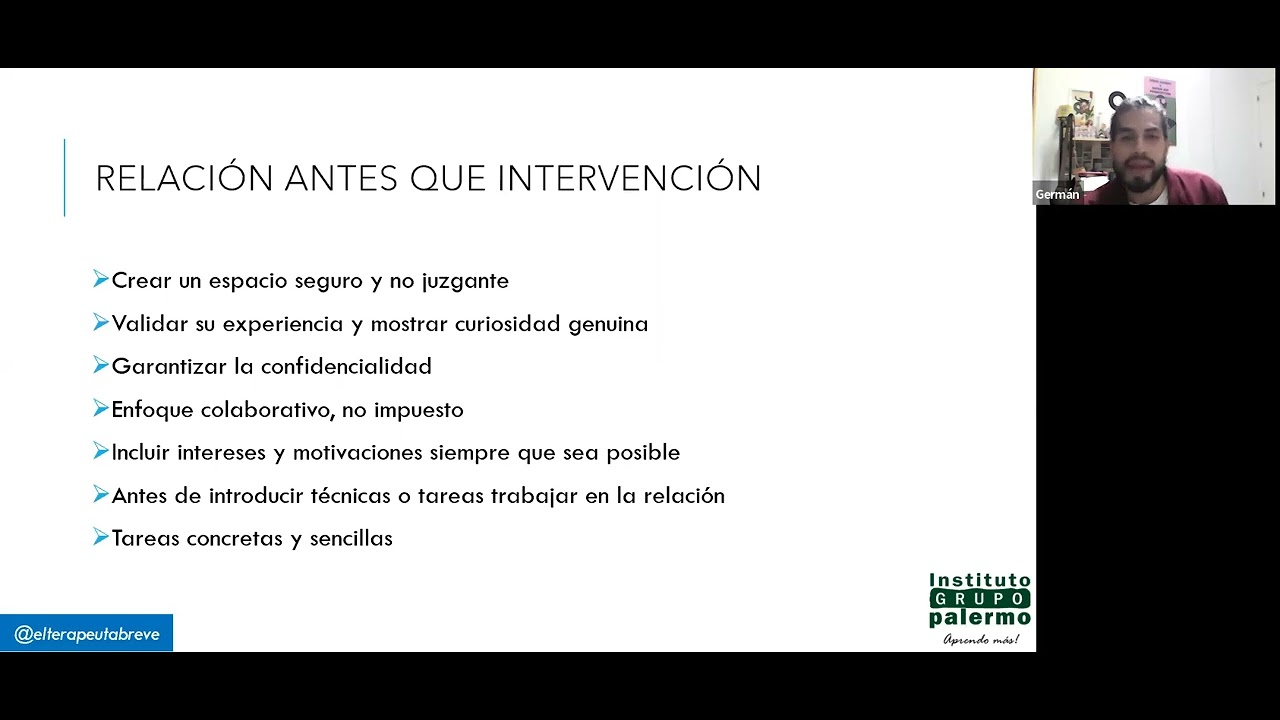Ansiedad y depresión en adolescentes: análisis de caso desde la terapia breve. German Hernandez