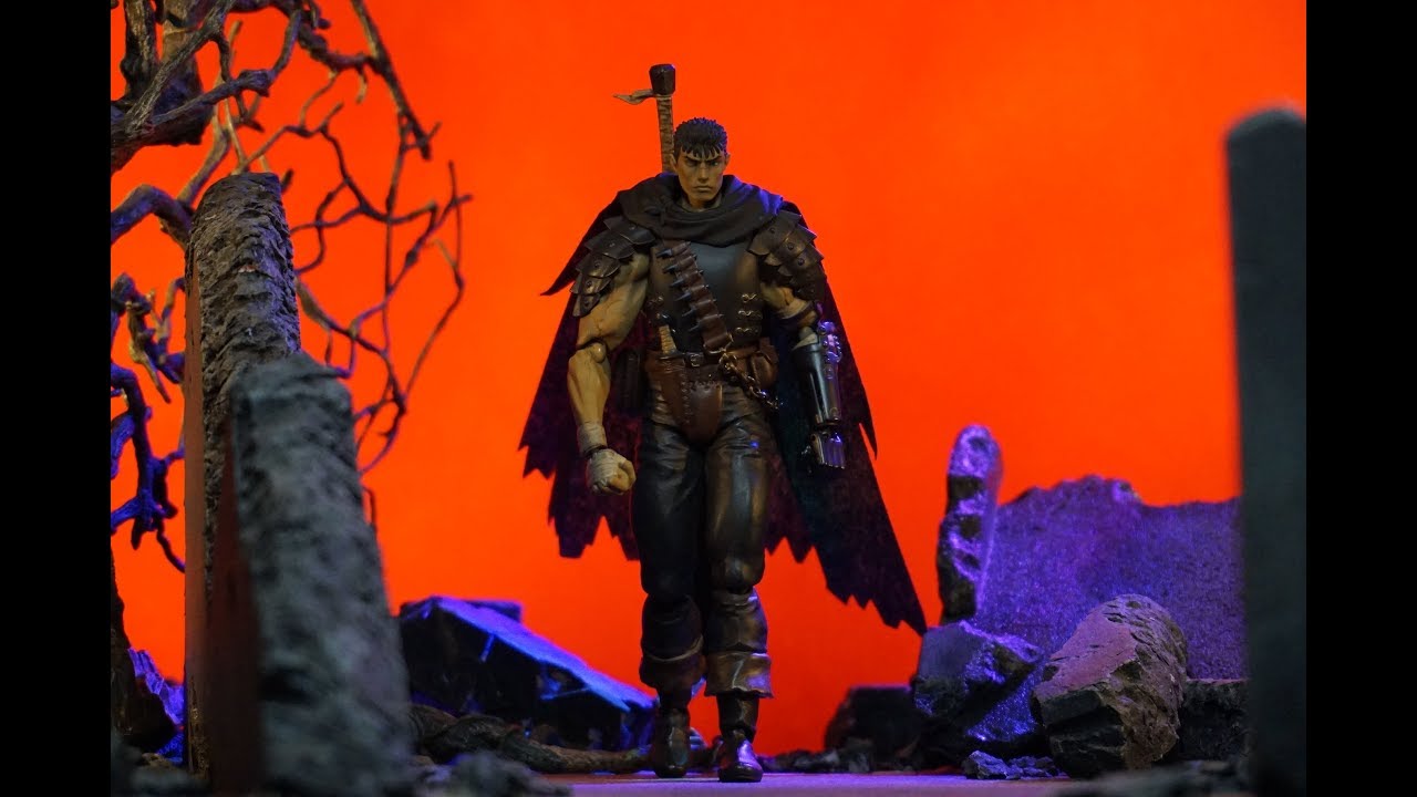 Max Factory Figma Berserk Anime Black Swordsman Ver. GUTS (Repaint) Action Figure Review
