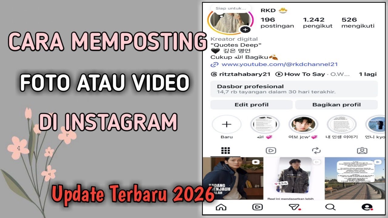Cara Memposting Foto atau Video Reel di Instagram | TERBARU