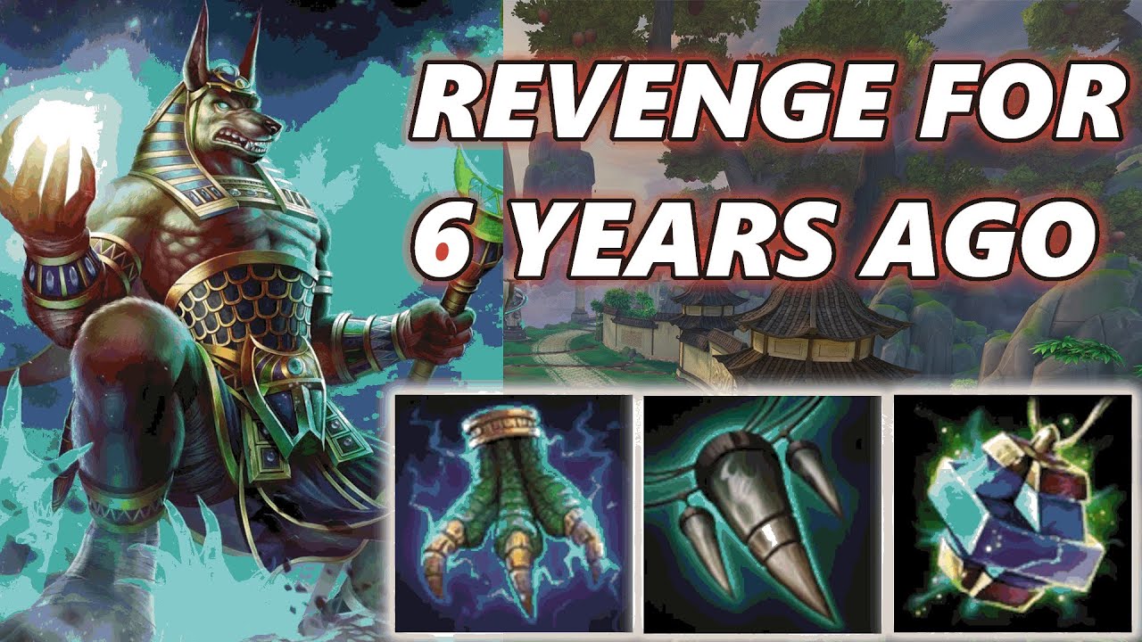 MAX LIFESTEAL ANUBIS GETS REVENGE FOR 6 YEARS AGO! - Season 10 Masters Ranked 1v1 Duel - SMITE