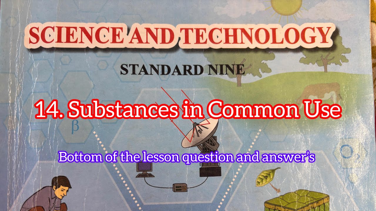 Ch.no.14 Substances in Common Use . Bottom of the lesson question and answers @learnwithsonali25 