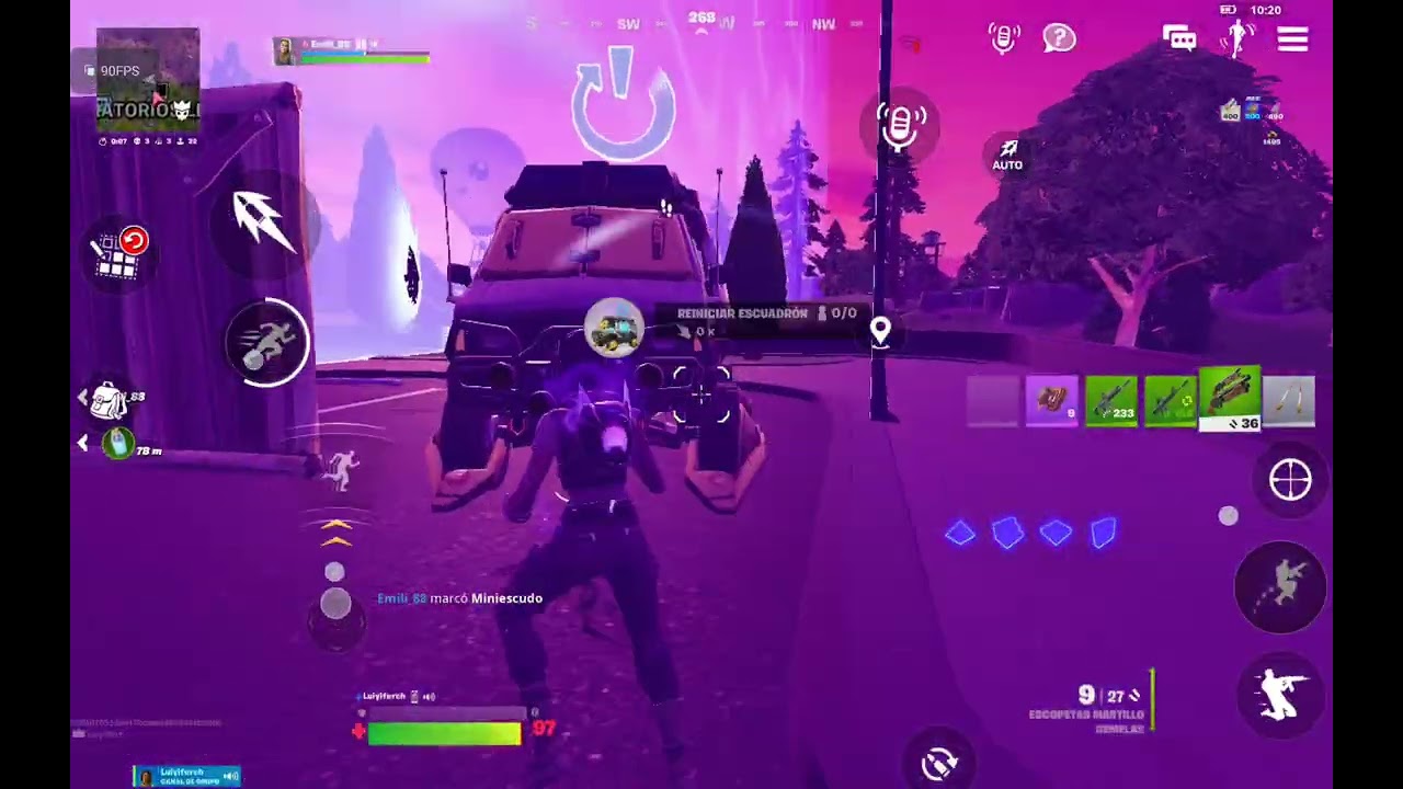 Fornite mobile jugando en duo 🫠🇲🇽👾