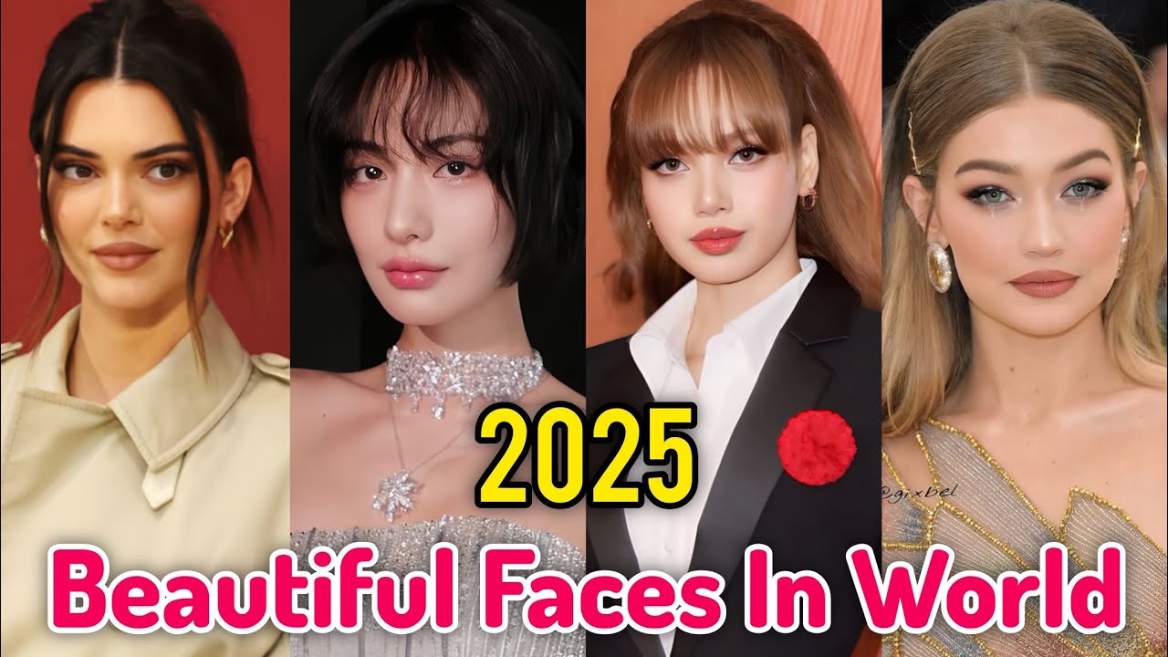 Most Beautiful Faces In The World In 2025 🥵😱🤯