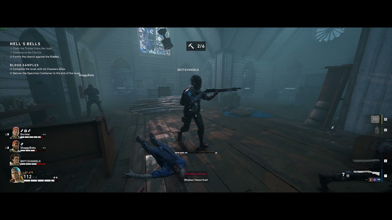 Back 4 Blood Beta Hell's Bells Veteran Clip