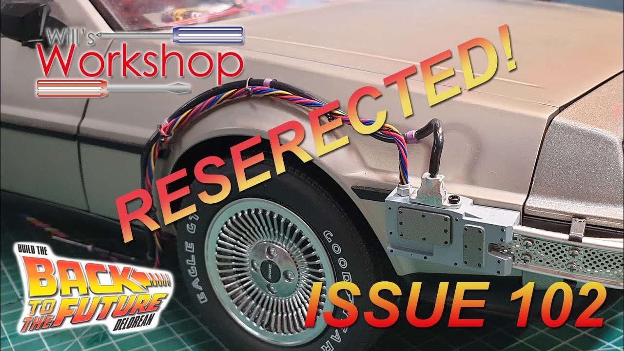Build the Back To The Future Delorean Issue 102