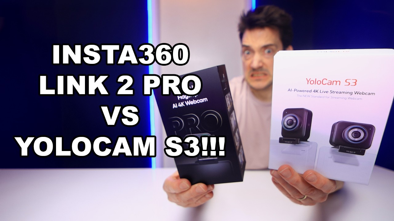 Лучшая веб-камера 4K? YOLOCAM S3 против INSTA360 LINK 2 PRO