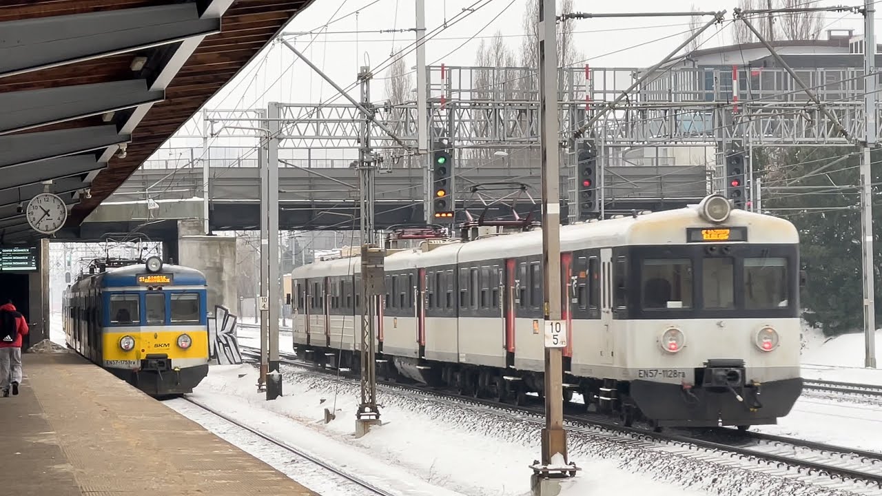 Linia kolejowa nr 202 w Sopocie ruch pociągów po torze nr 1 🛤️