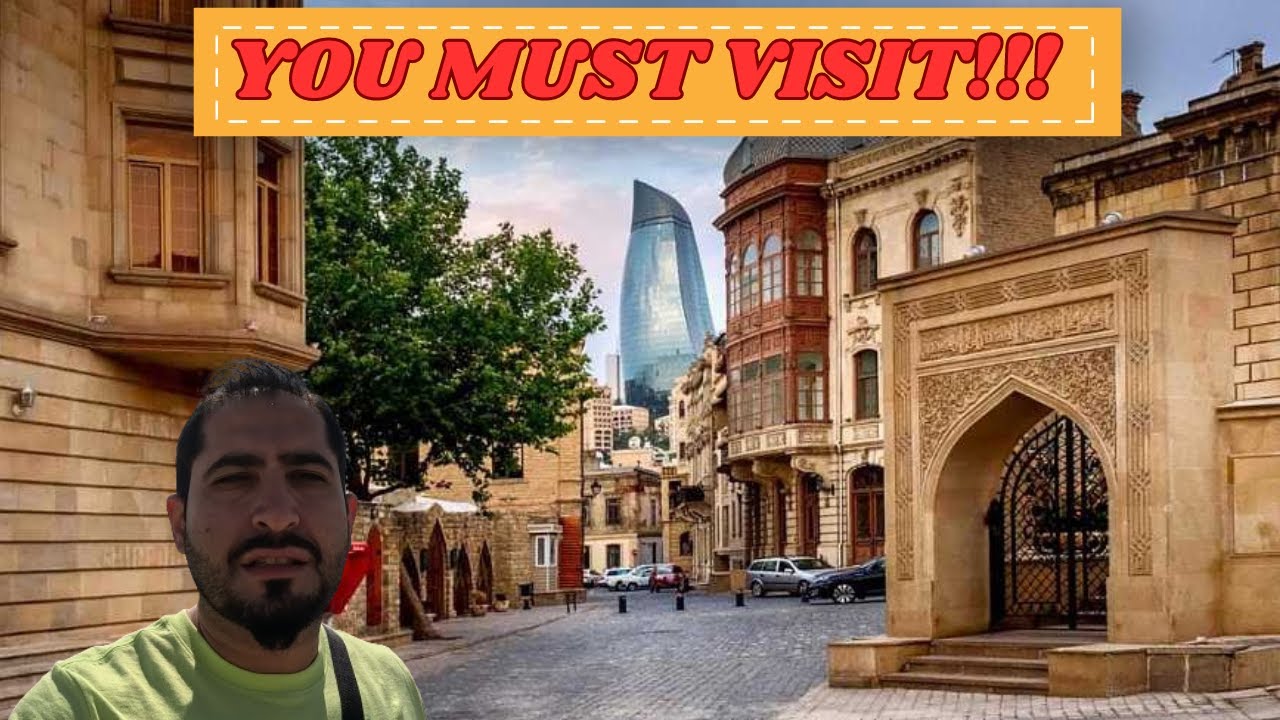 I Came to the Historical Old Town in BAKU #azerbaijan