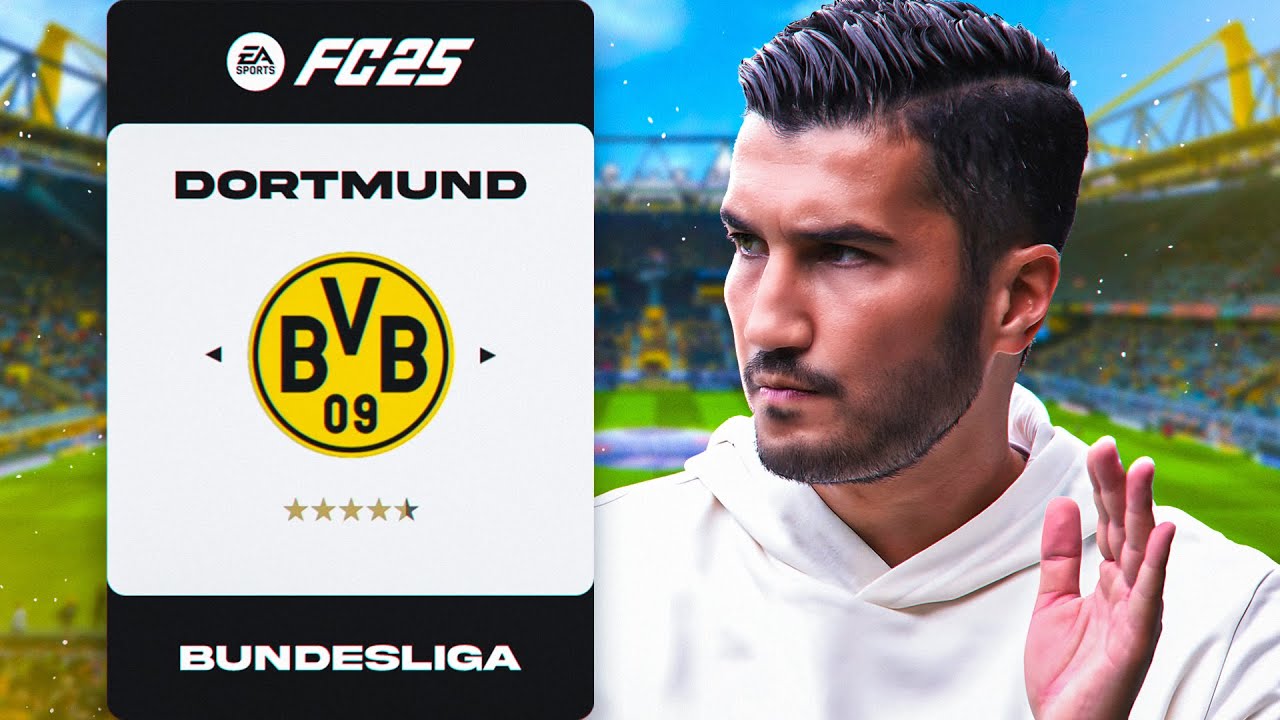 NURI SAHIN führt DORTMUND zum CL-SIEG!! 😍🔥🏆 EA FC 25 BVB Sprint to Glory